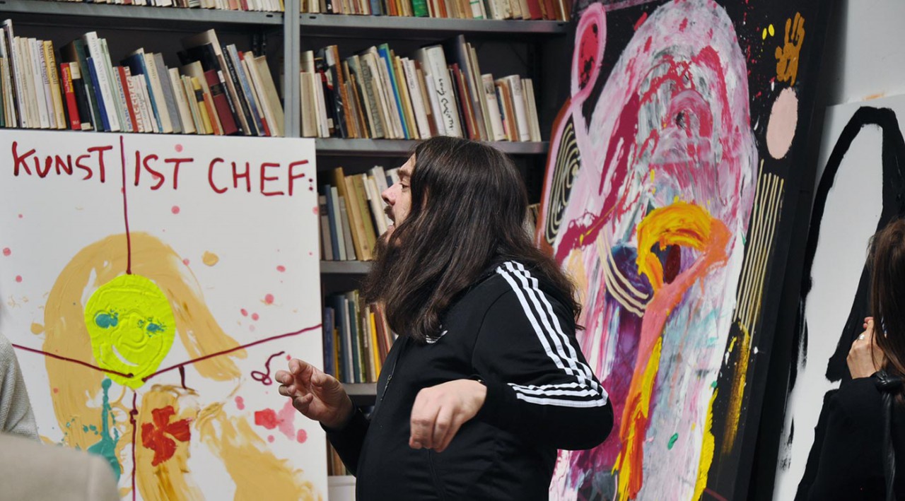 Jonathan Meese wins the 10th Hans Platschek Prize