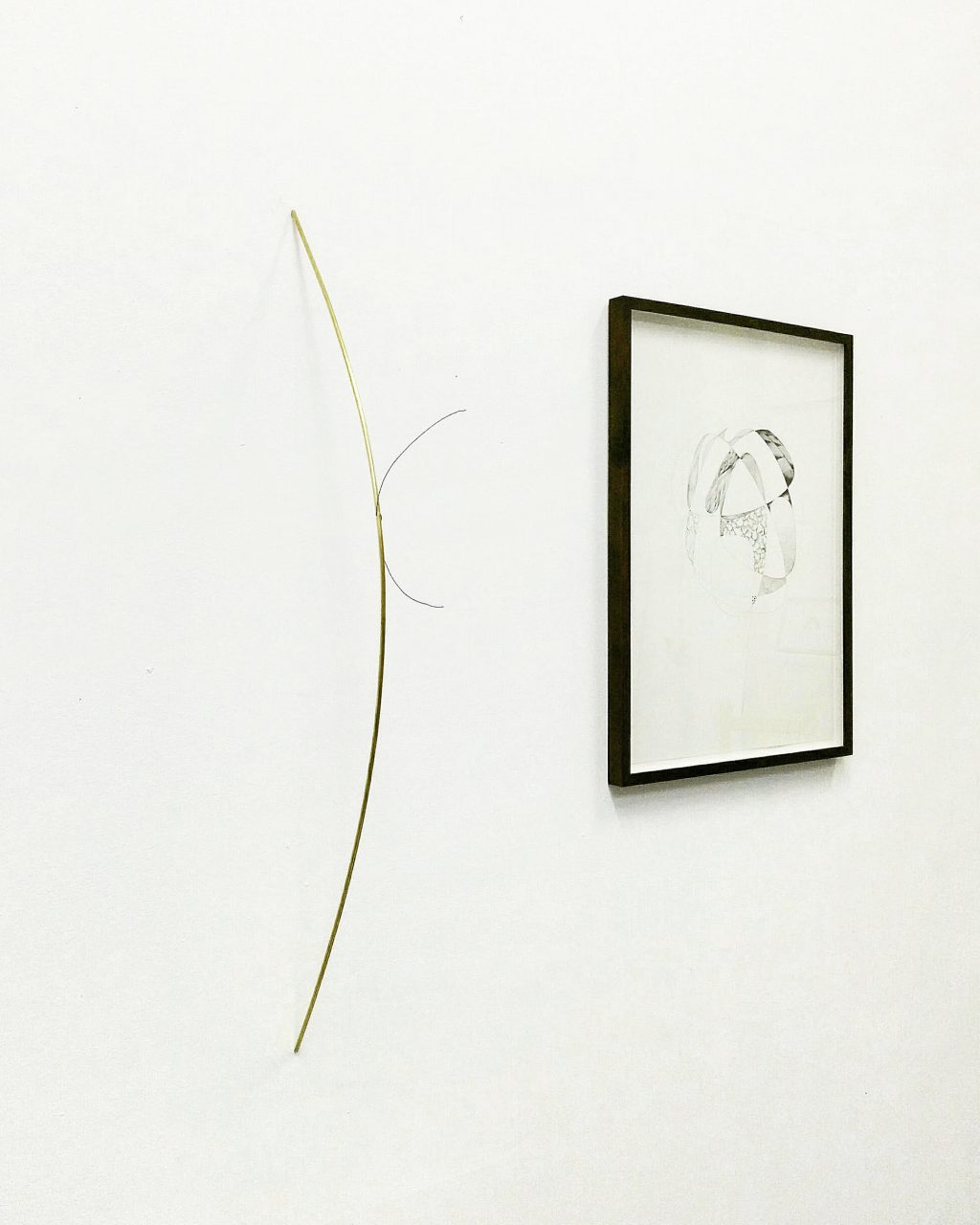 Crossing and untitled drawing exhibition view performingencounters salon at haus am lützowplatz