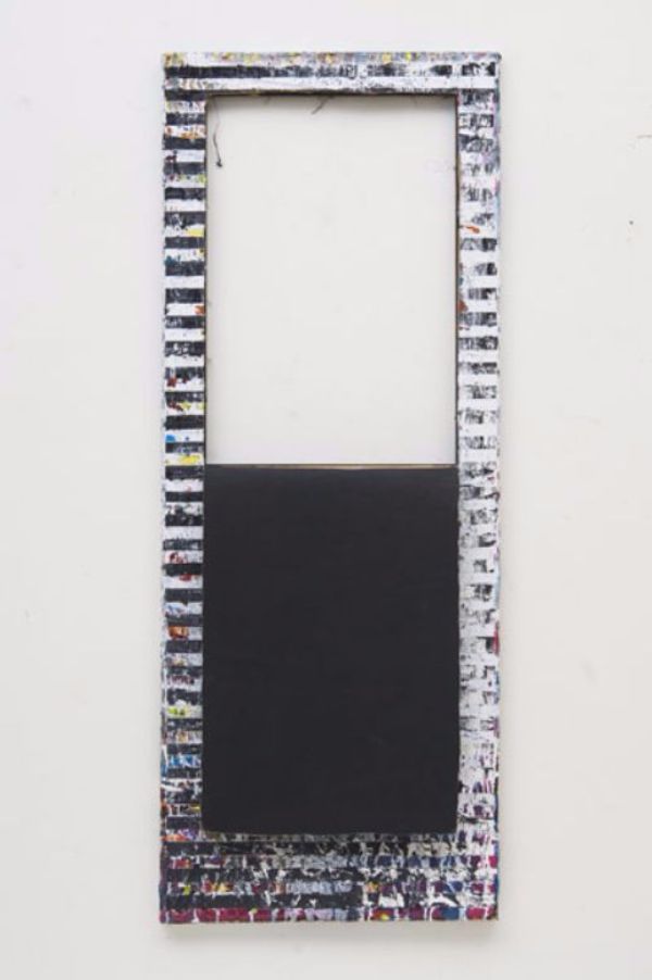 Window (2011), oil, acrylic and gesso on canvas, 120 x 50 cm
