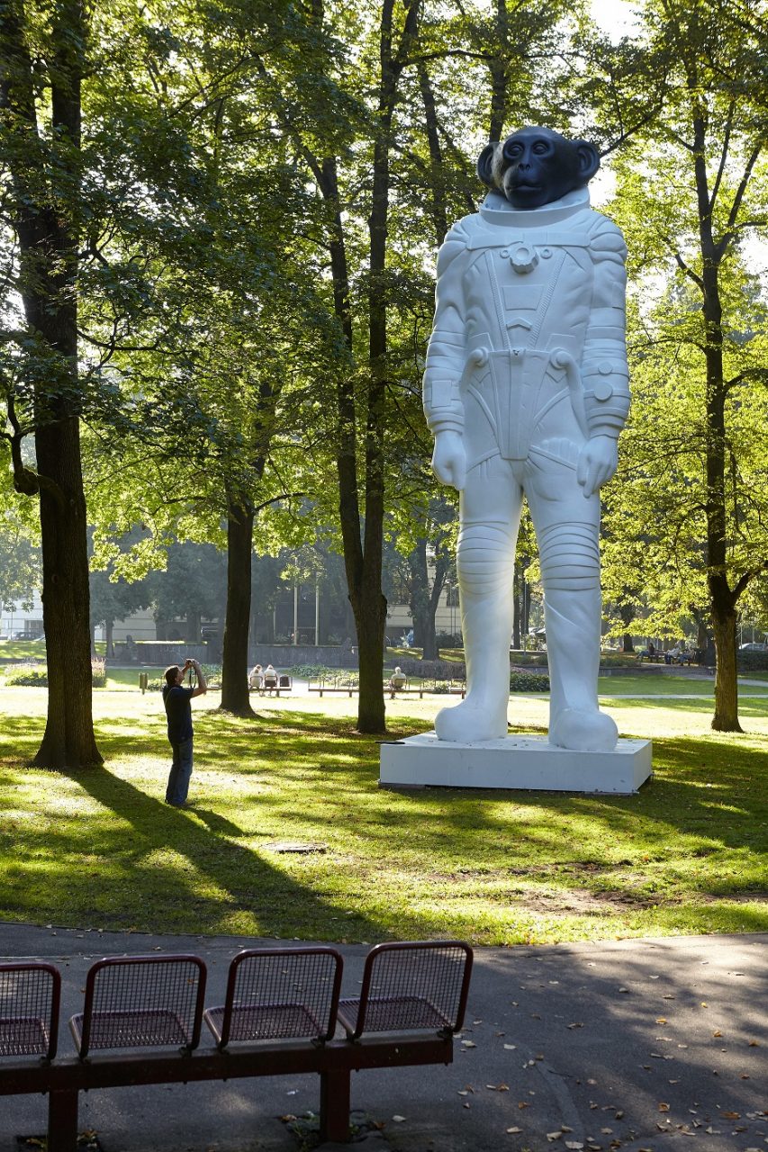 Sculpture Quadrennial Riga 2016 Kronovaldа Park, Riga