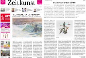 ZEITKUNST Monatszeitung für Kunst & Kultur Image