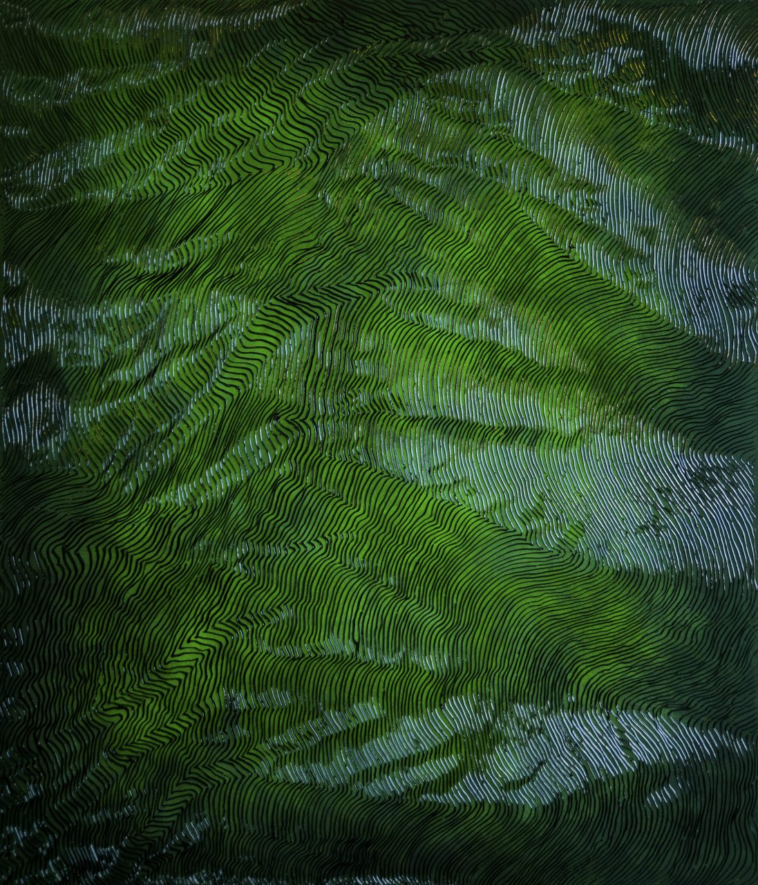Benzaiten Dancing in the Forest - Acrylic on Canvas - 140x120cm - 2017