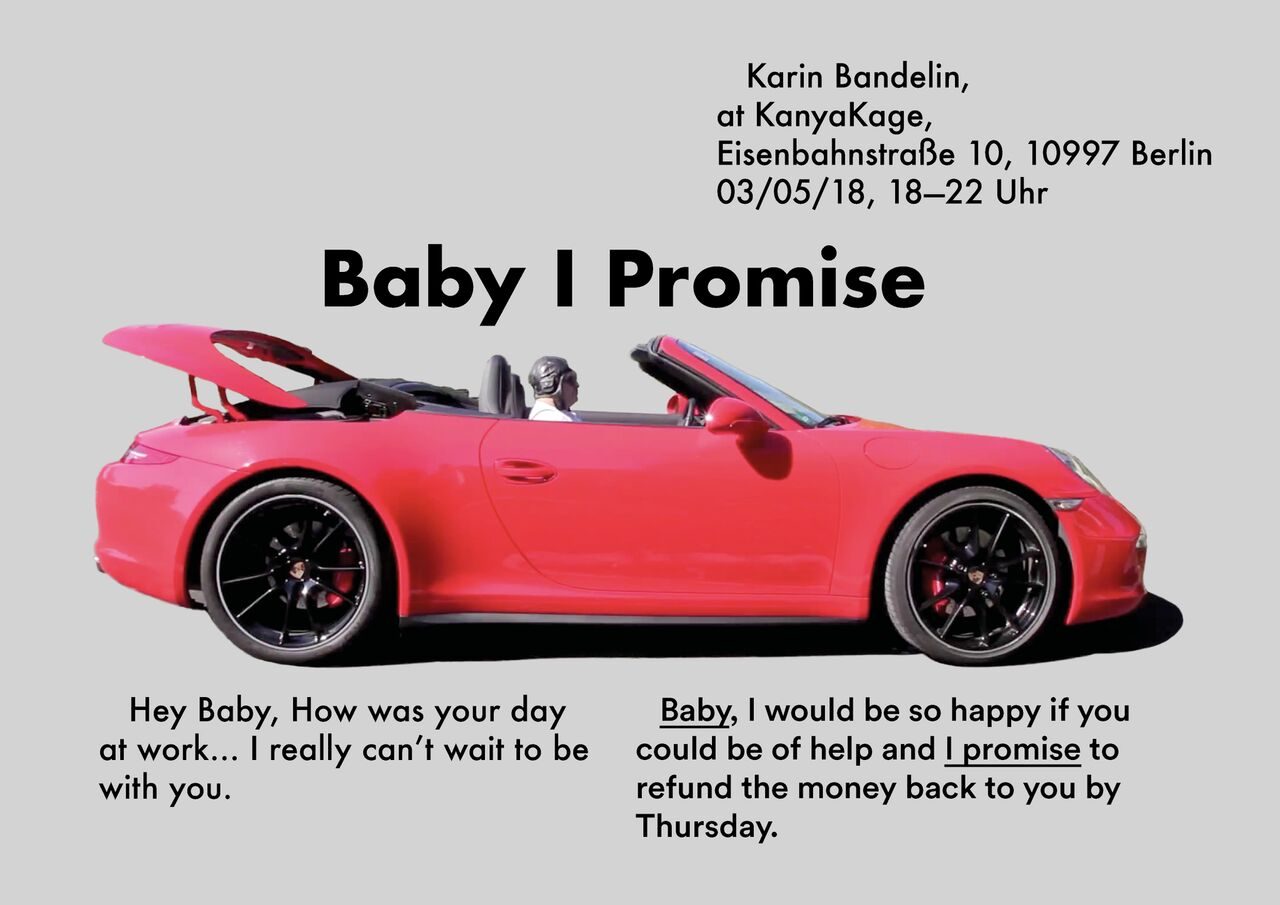BABY I PROMISE