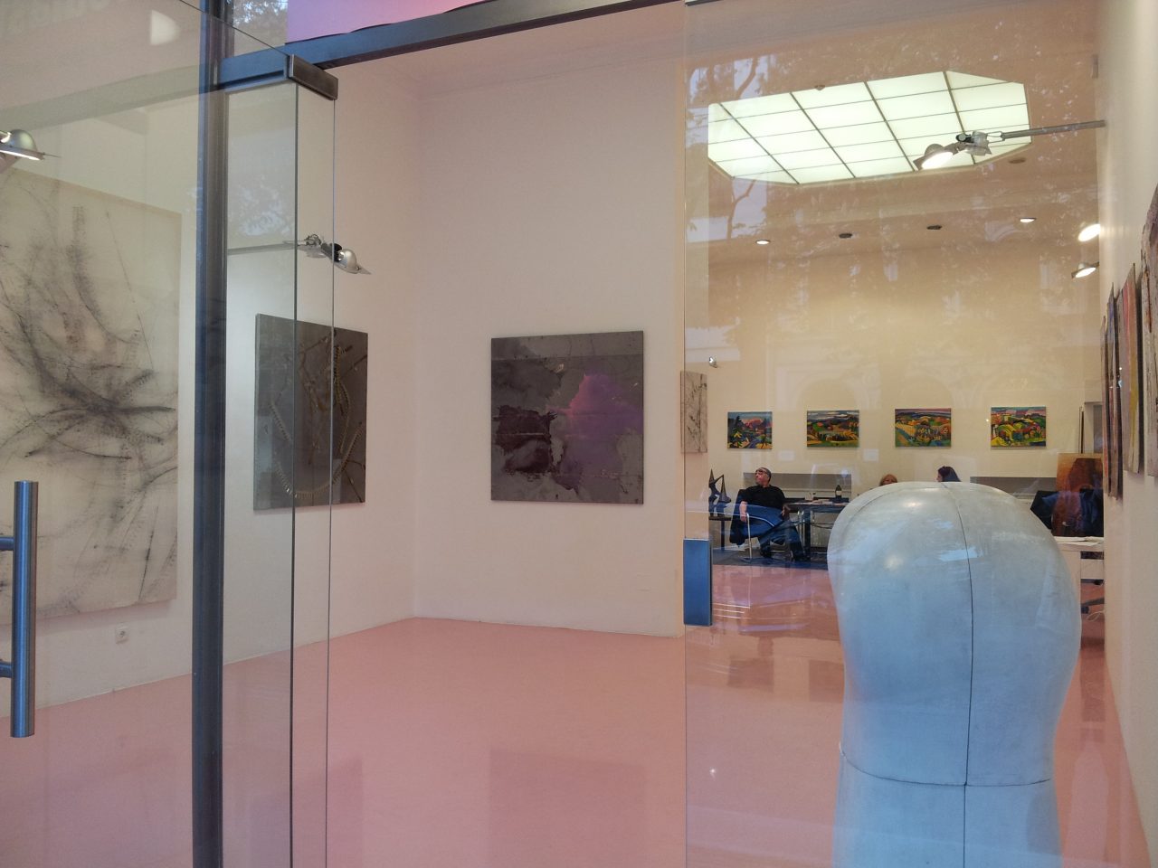 Laufende Ausstellung "Kontraste", Galerie Ursula Stross, Graz, zu besuchen bis 18.05.18
