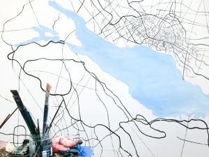 Preparing for: 5. Biennale der Zeichnung Image