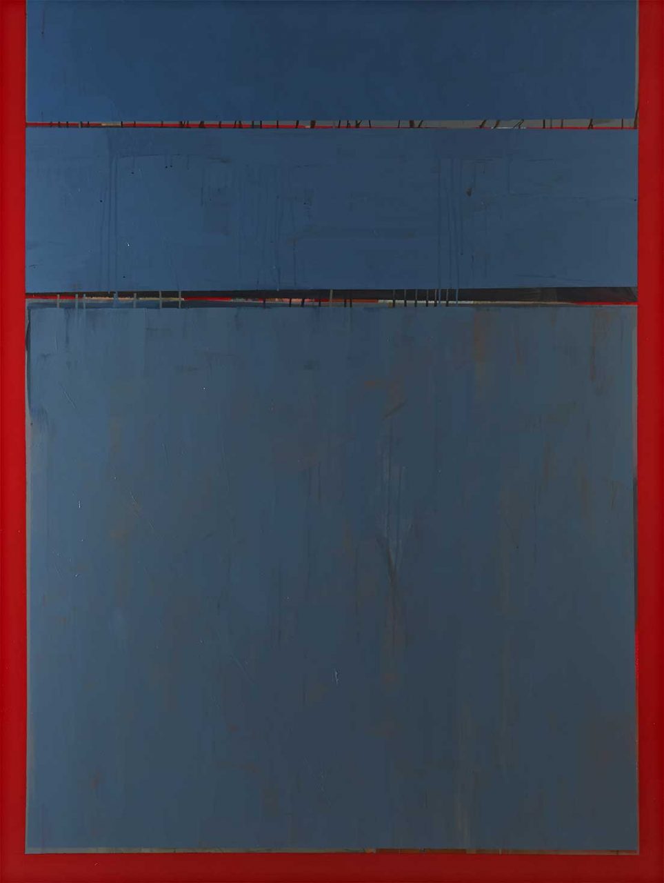 Zwischentöne (208), acrylic on canvas, 160x120cm, 2018