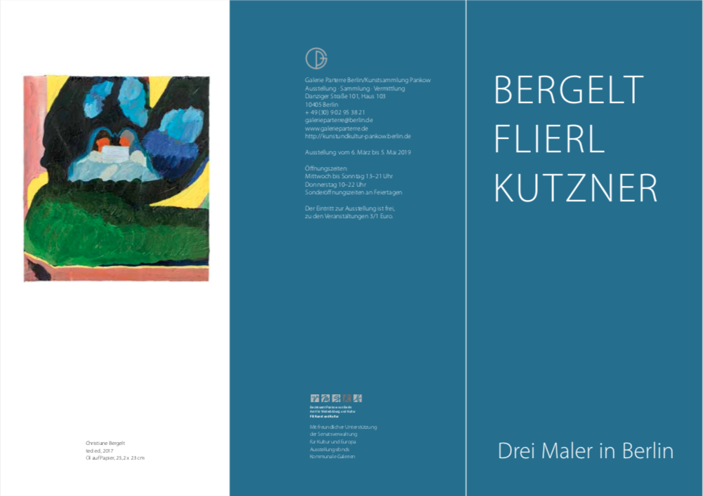 Drei Maler in Berlin, BERGELT FLIERL  KUTZNER