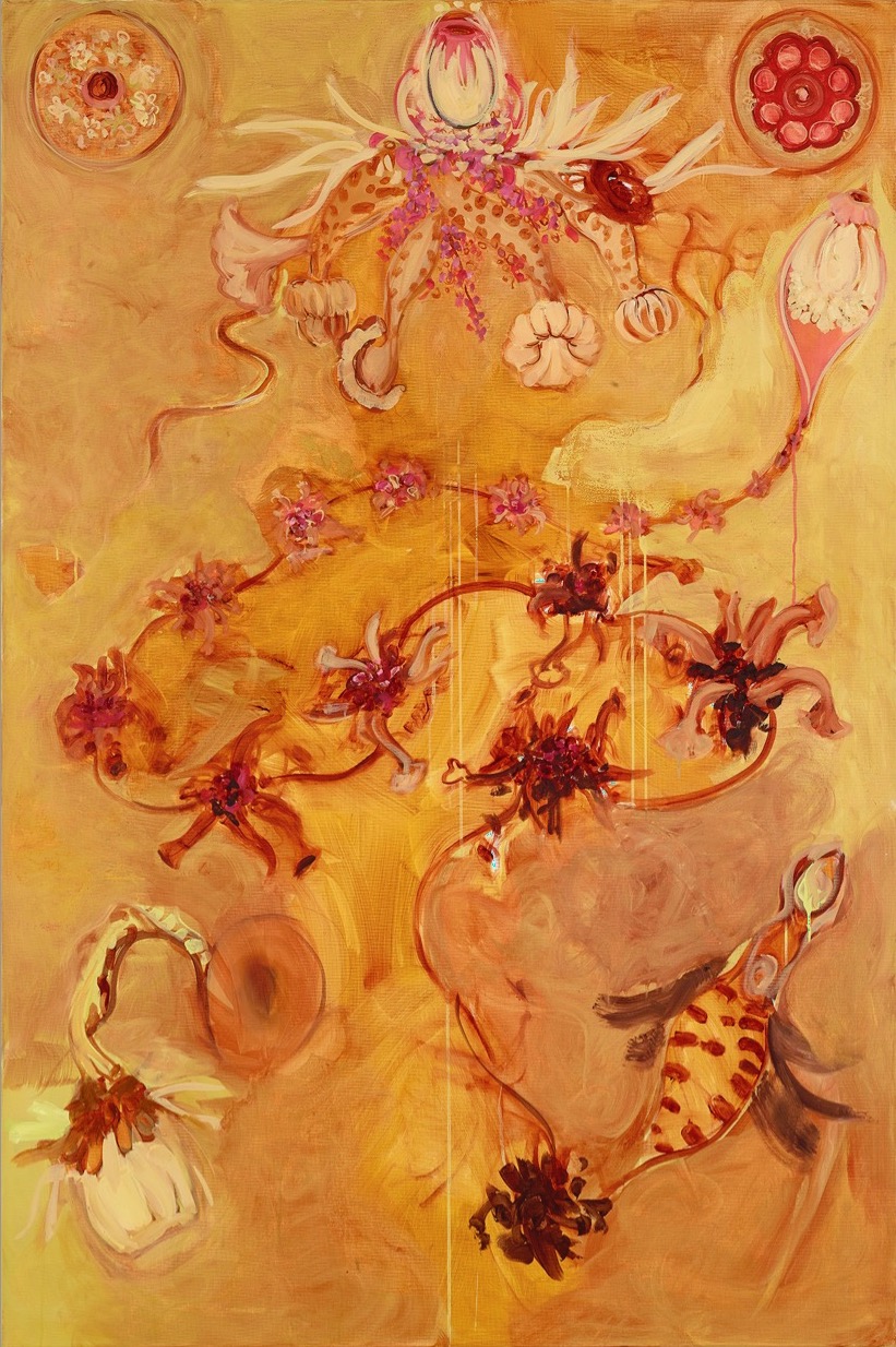 DEEP WATER HORIZON III 2011, Öl auf Leinwand, 180 x 120 cm
