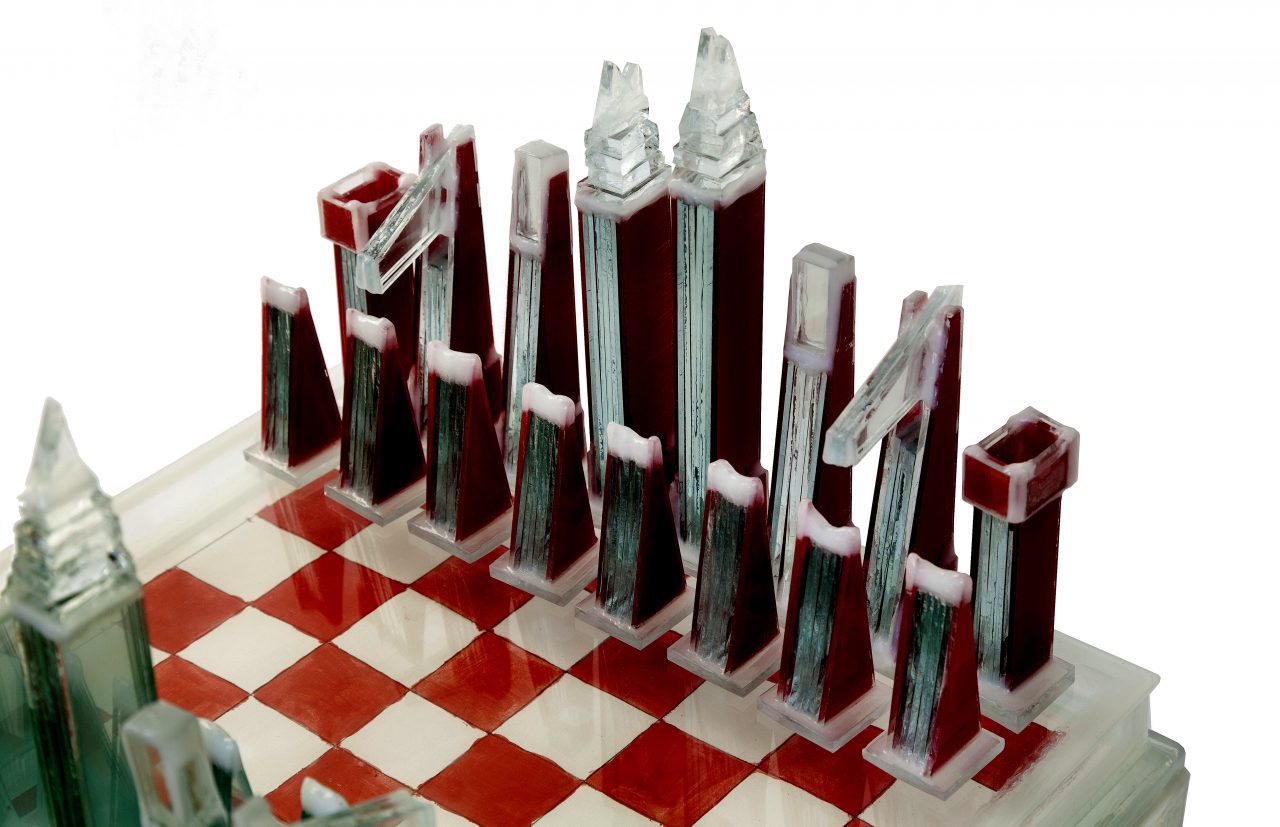 Detail: Red Chess 2019