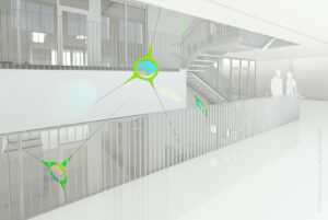 1st prize in the public art competition for a new hospital at University of Malmö/Sweden Image