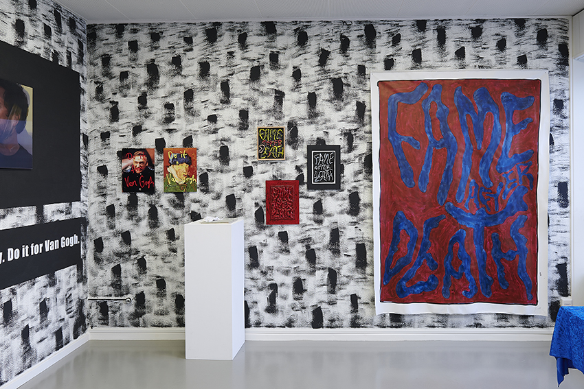 Exhibition view: Fame After Death: The Prologue, Balzer Projects, Basel, Switzerland (Foto © Nici Jost)