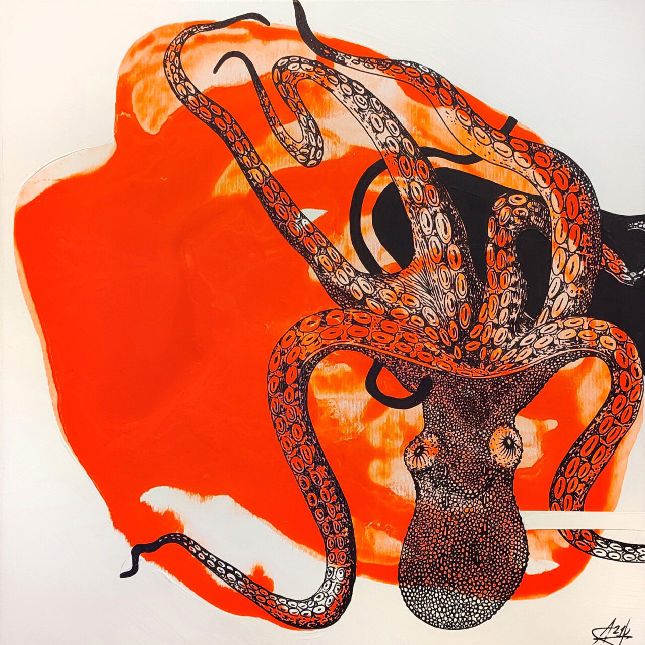Octopusy | Aljona Shapovalova | available artwork