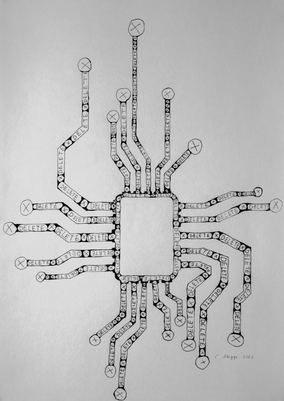 Delete Microchip | Christoph Mügge | available artwork