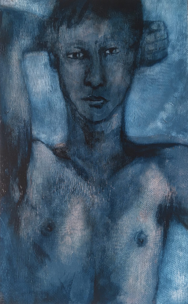broken blue | Jan Ziegler | available artwork