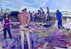 Michael, Oil on linen, 137 x 198 cm, 2012-19 | Greg Rook | available artwork