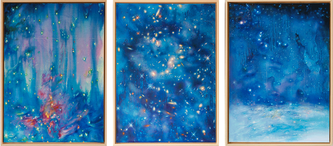 Tripple Nebula | Anne Wölk | available artwork