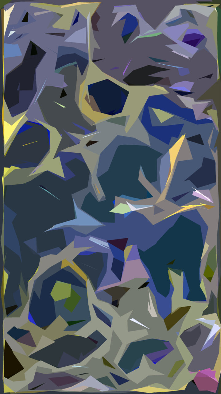 Jardin baroque, 2022, Experimental Fine Art Photography, Mixed Media, 120 x 67 cm, Colorpigment on Aludibond, mat