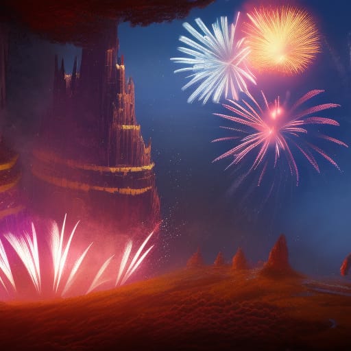Evening Fireworks