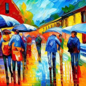 Wet Market In Small Town | adelineyeo | available artwork