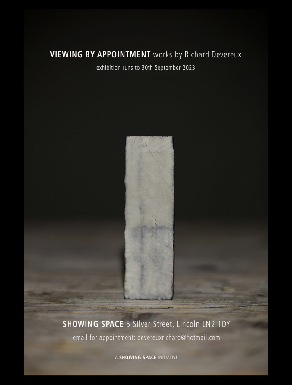 Richard Devereux - viewing by appointment