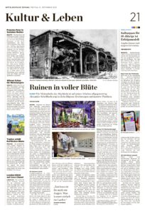 Rezension zur Ausstellung “Game Over”, im Museum Schloß Moritzburg Zeitz, Mitteldeutsche Zeitung, 15.07.23 Image