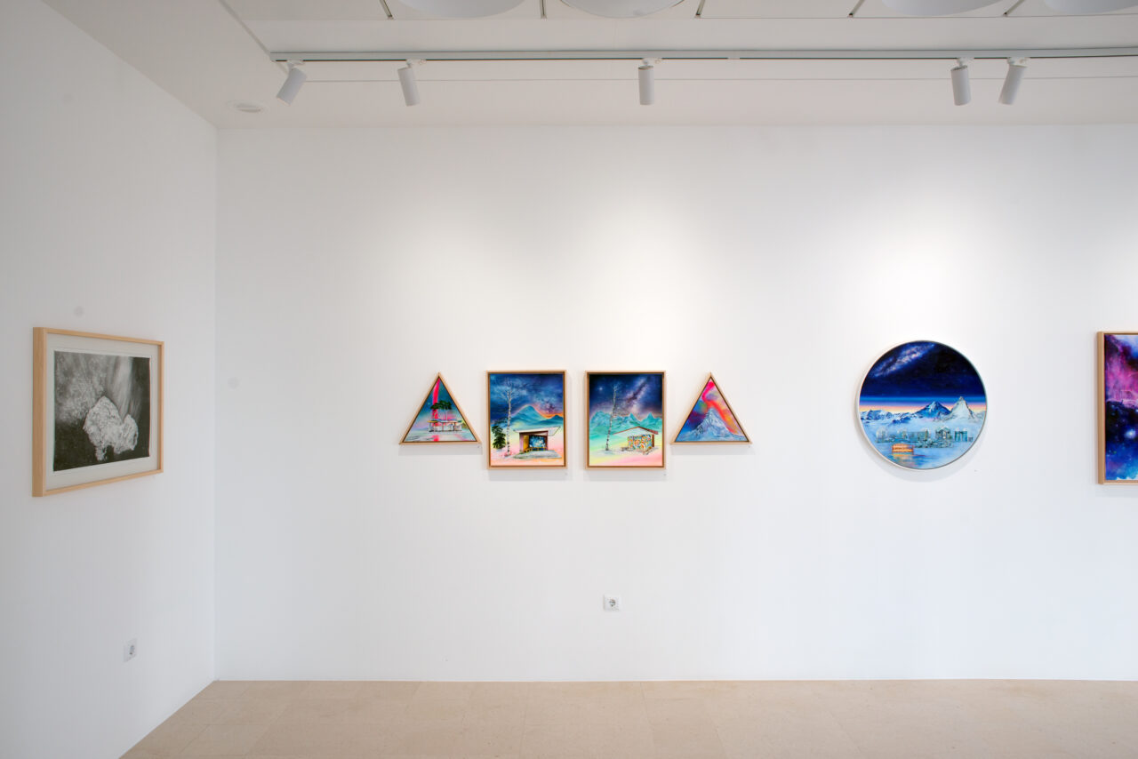 Installation view, Solo Show "The Island of stars we call home" at Museum Casa Cultura Ericeira, Portugal, 2024