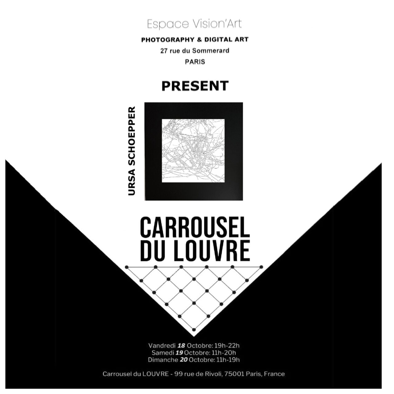 SAVE THE DATE  Photography Digital Art  CARROUSEL DU LOUVRE