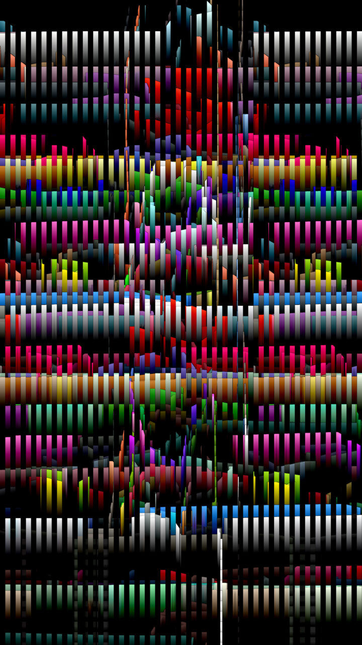 Color Organ, 2025, Experimental Fine Art Photography, Mixed Media, Reihe Neue Ordnung, das Bild hinter dem Bild