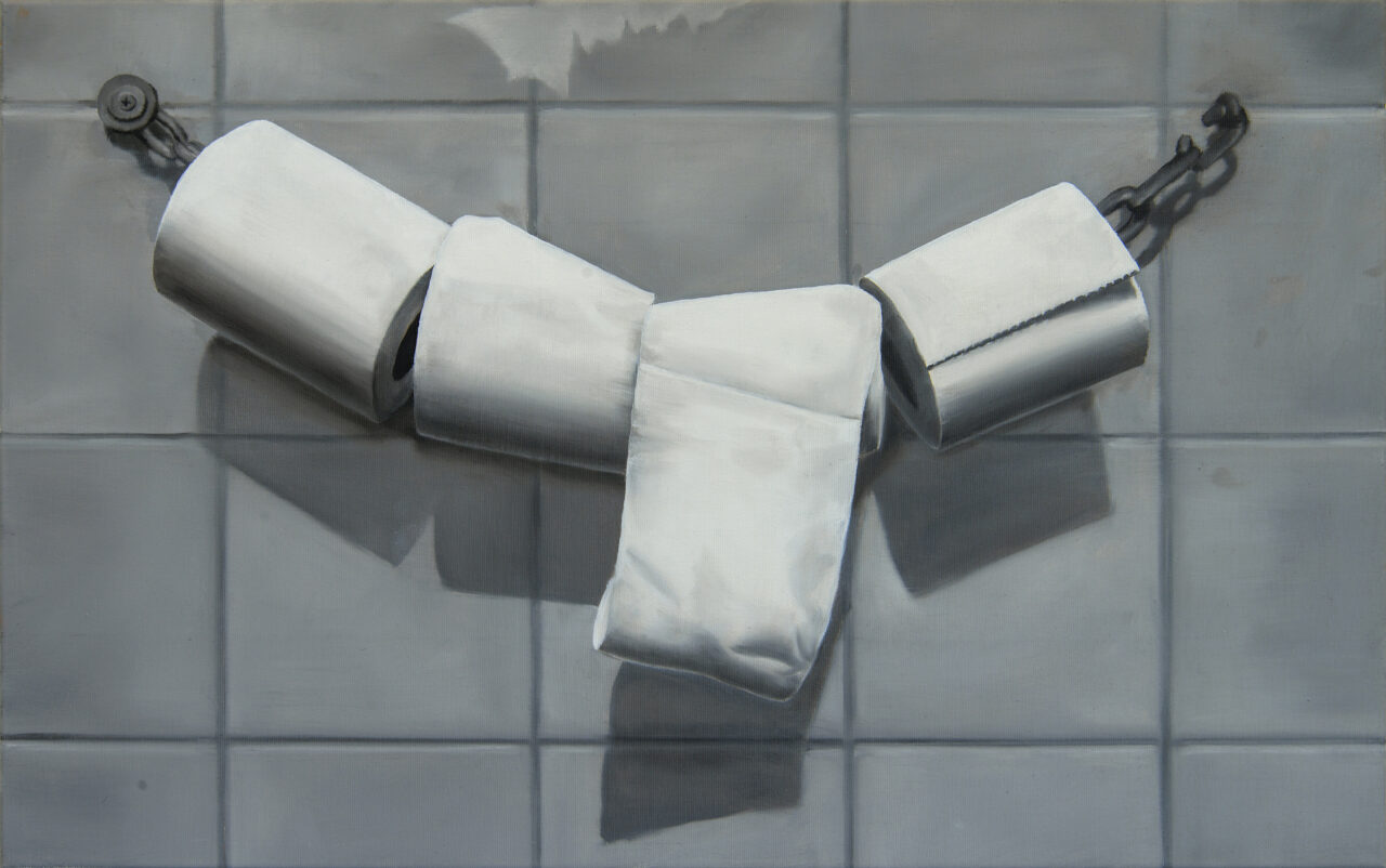 Letting the days go by (2024) Oil on Canvas, 50 x 80 cm