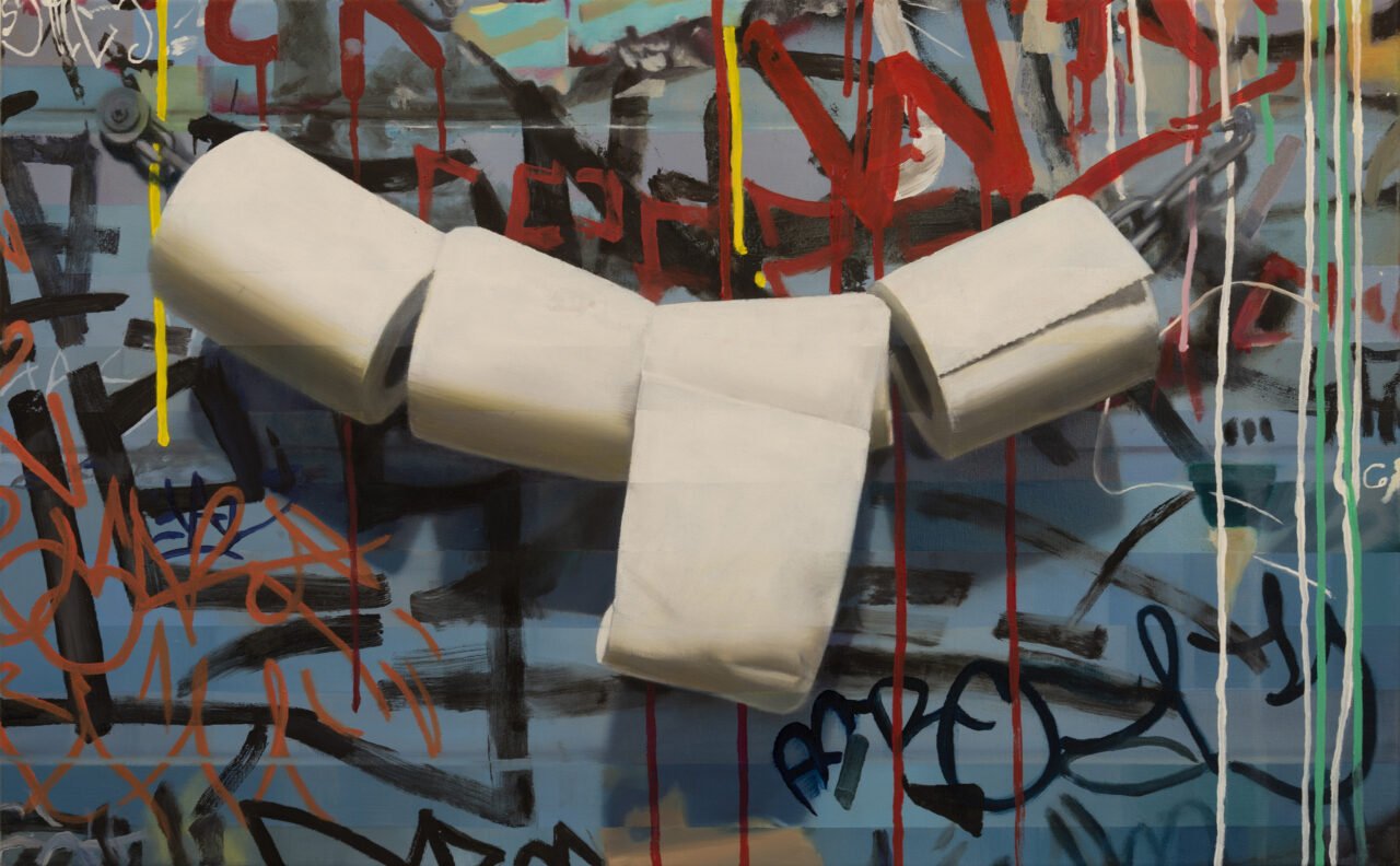 Same as it every was (2024) Oil on Canvas, 50 x 80 cm