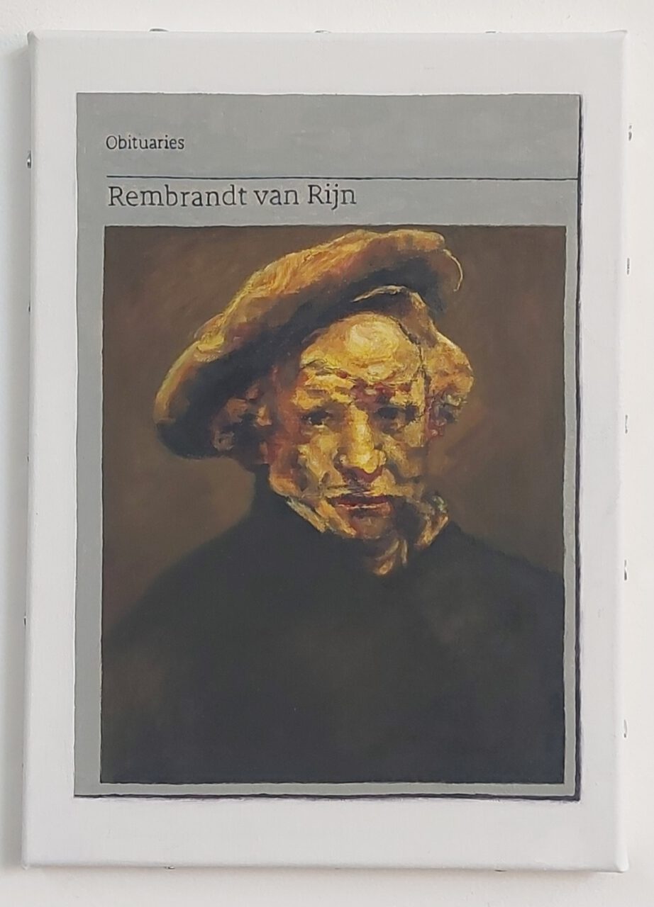 Obituary: Rembrandt | Hugh Mendes | available artwork
