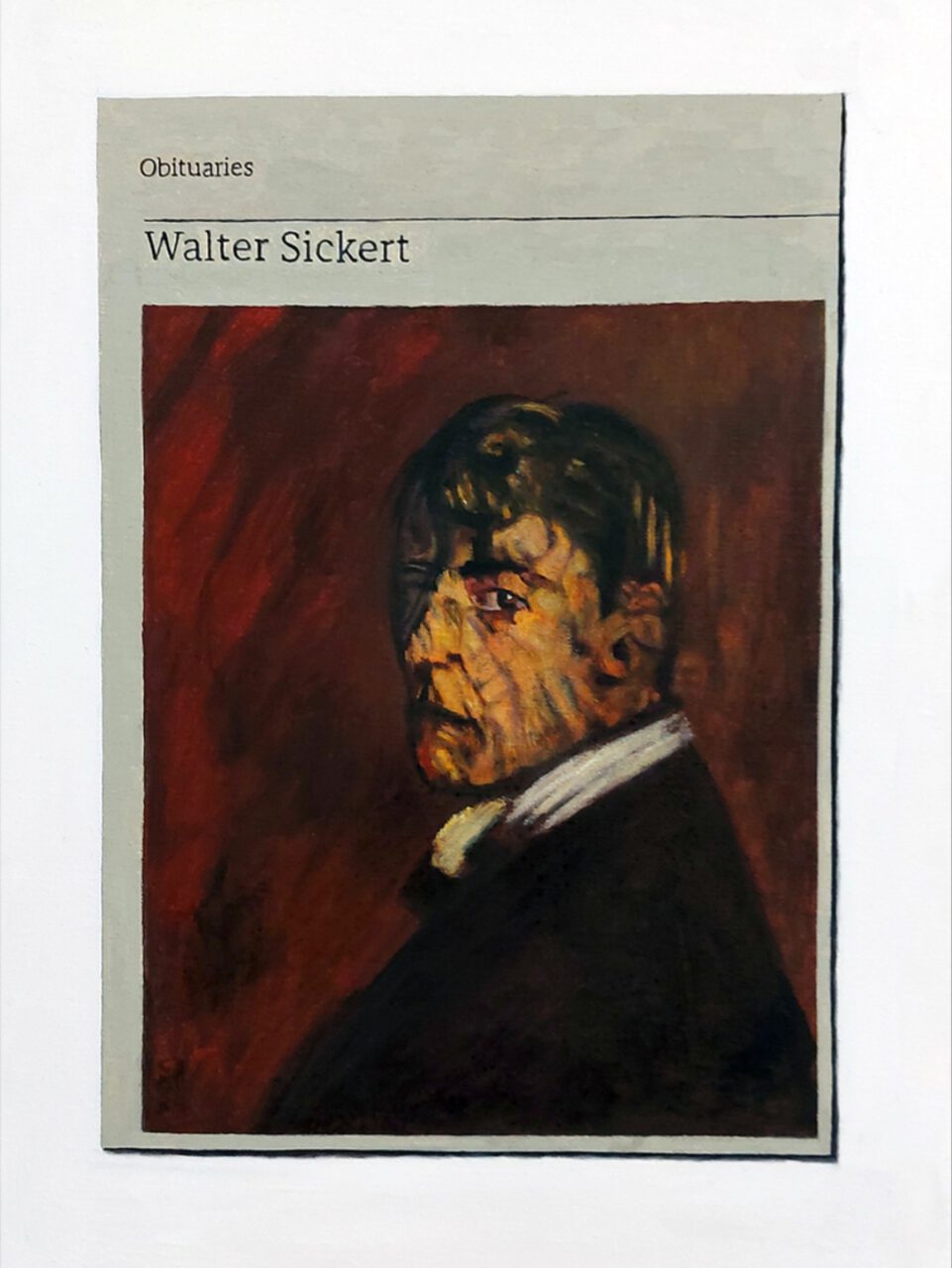 Obituary: Walter Sickert | Hugh Mendes | available artwork