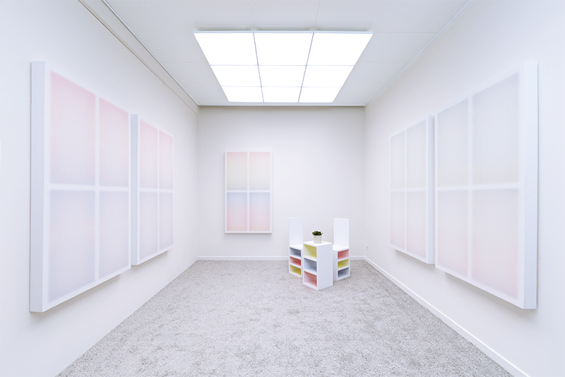 Reflektionen / Réflexions, Installation view at Die Mobiliar, Bern (CH), 2024