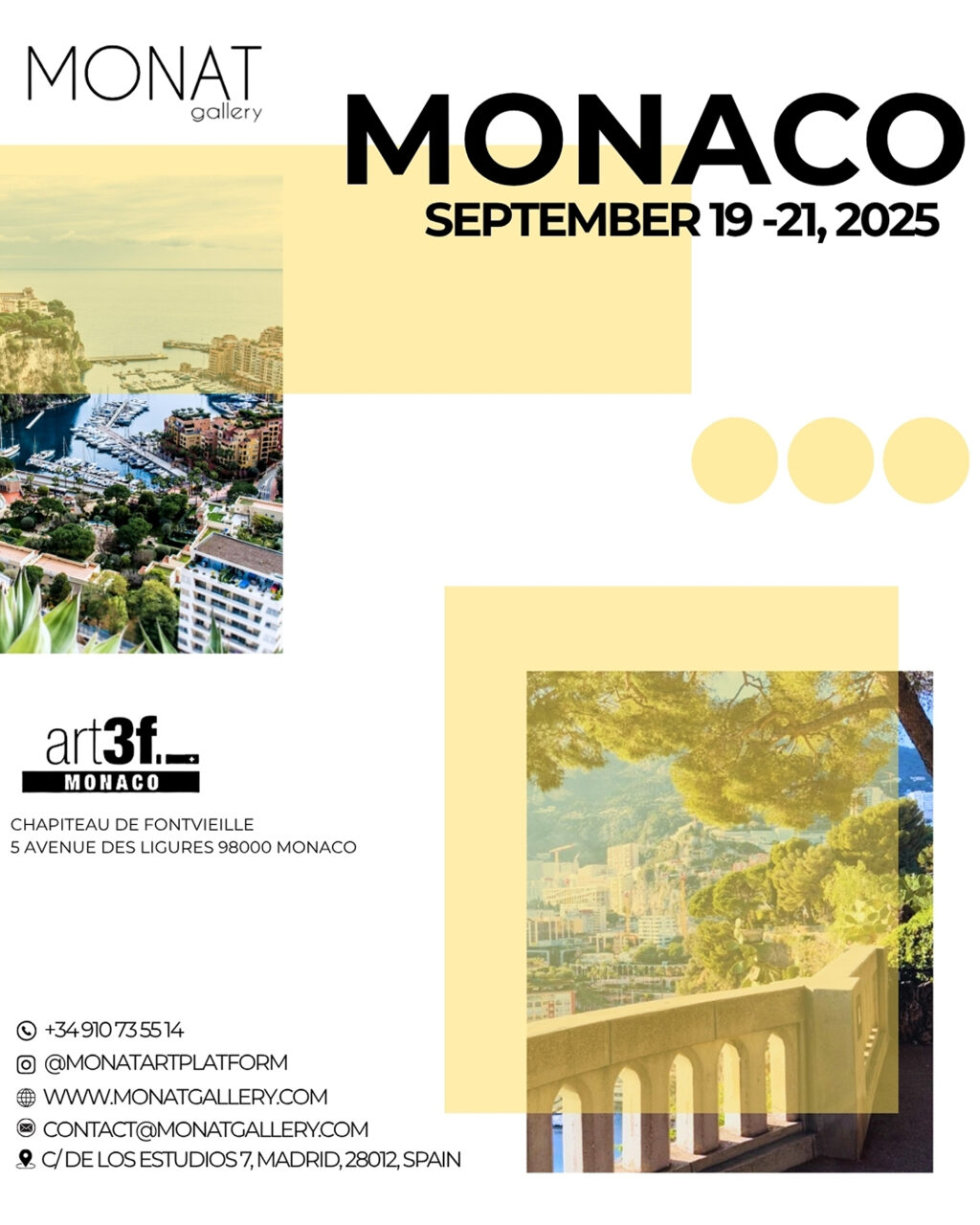 EXHIBITION MONACO  SEPTEMBER 2025