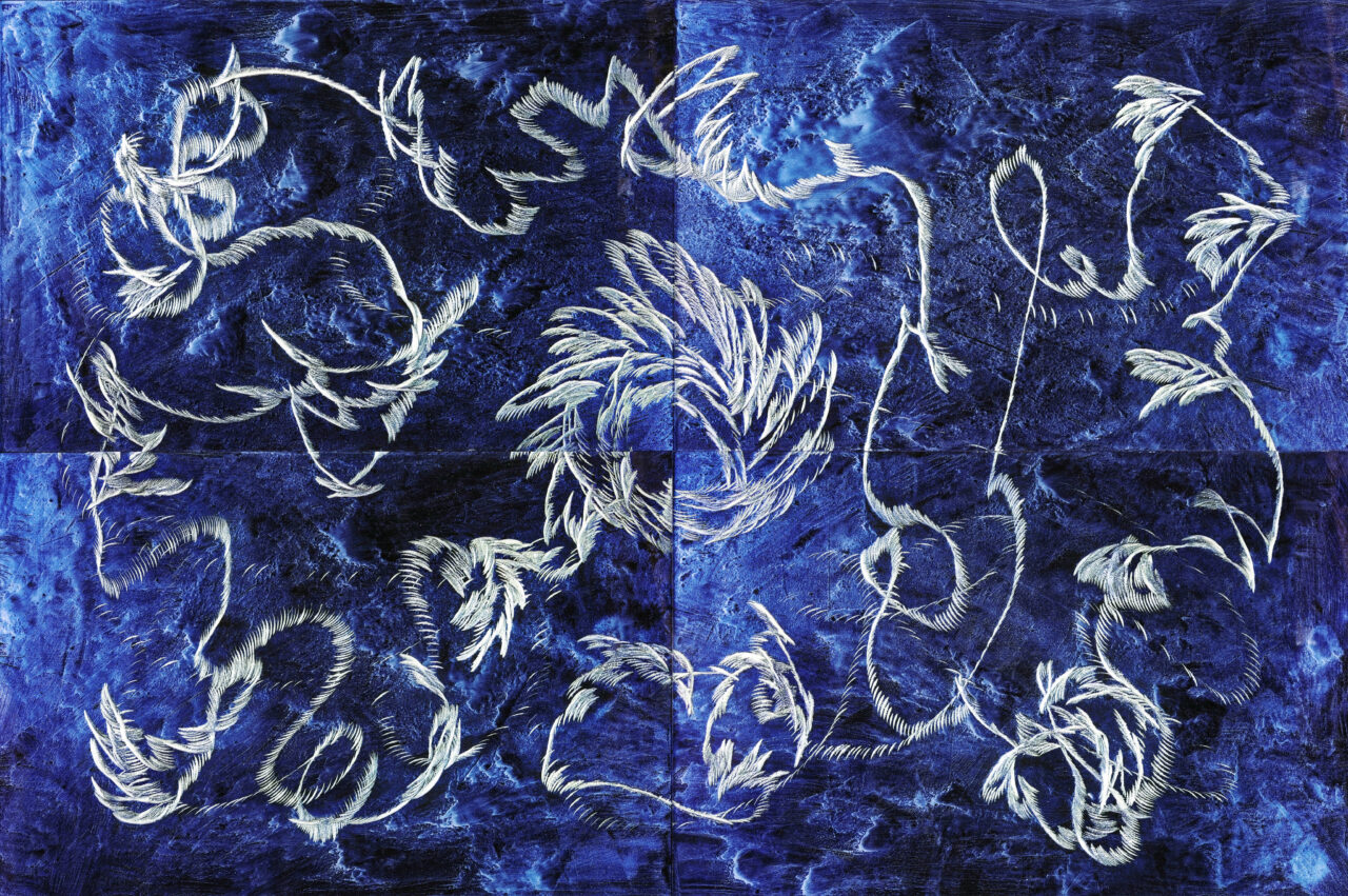 Zielos streift der Drache durch Raum und Zeit (1867/1870/1877/1880) | VOLKER W. HAMANN | available artwork