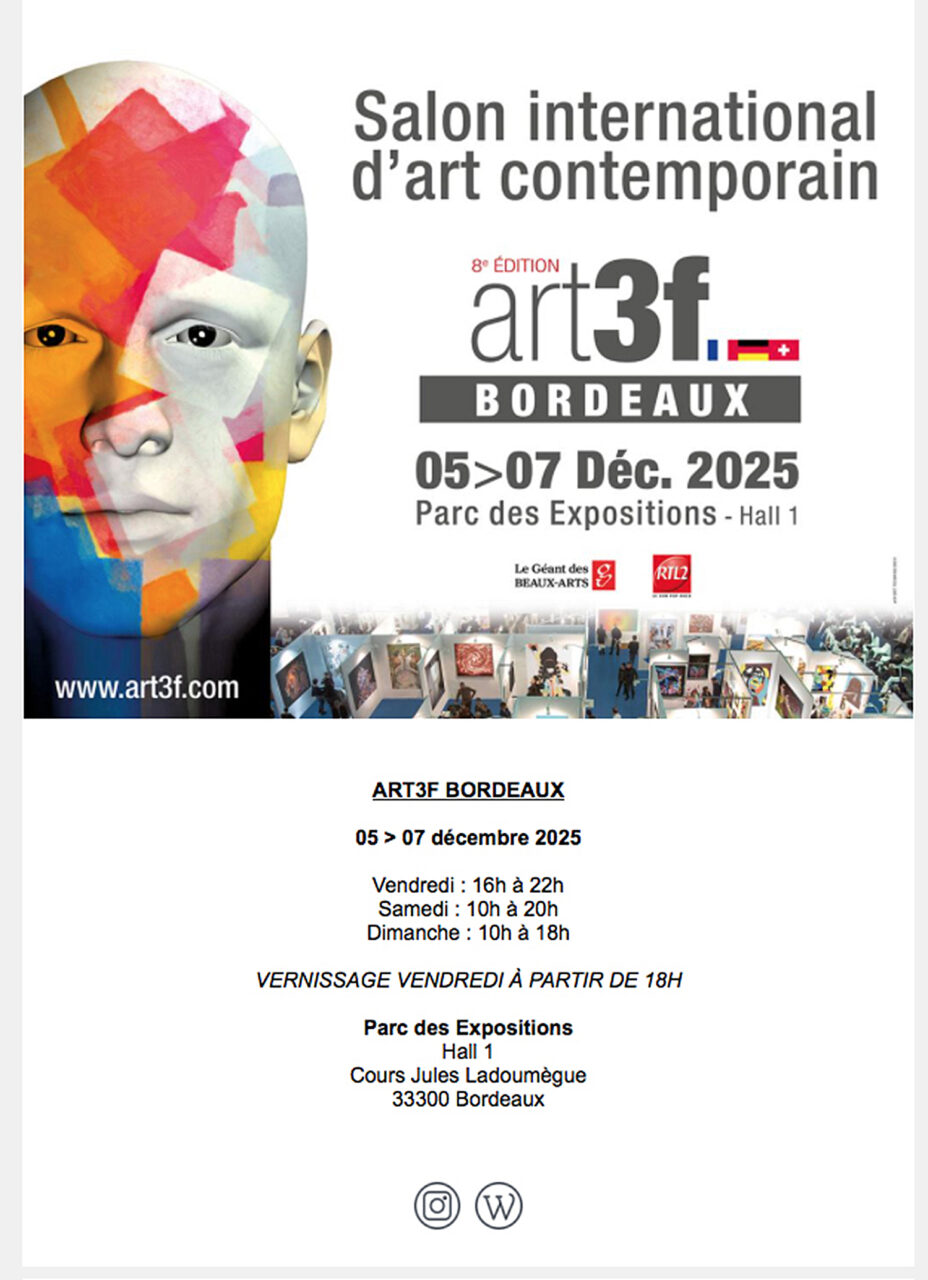 International contemporary art fair  art3f Bordeaux