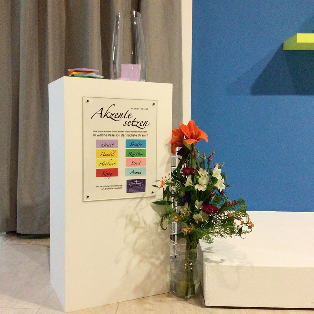 AKZENTE SETZEN, 2025 > with audience participation..