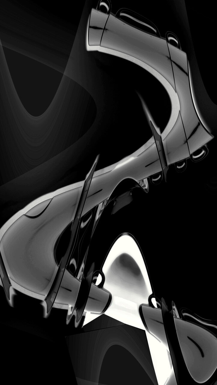 Jazz Sound, 2025, Experimental Fine Art Photography, Mixed Media, 90 x 51 cm, larger on request, framed in an artbox, signed on the back