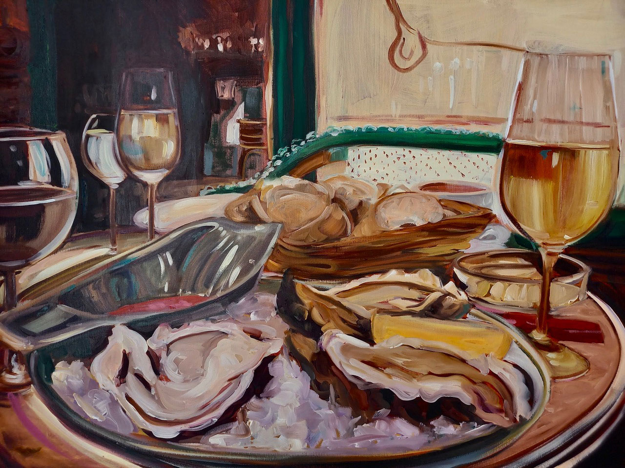 Table vivant – Paris Bar | Caroline Weihrauch | available artwork