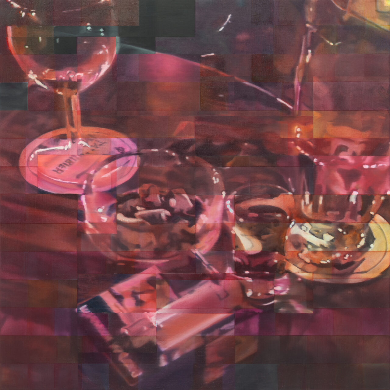 Small hours (2026) Oil on Canvas, 70 x 70 cm